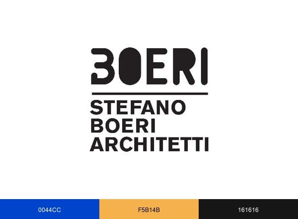 Stefano Boeri Architetti brand color palette