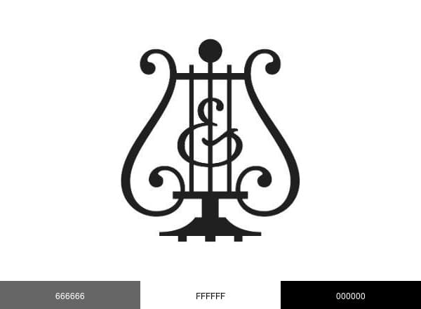 Steinway & Sons brand color palette