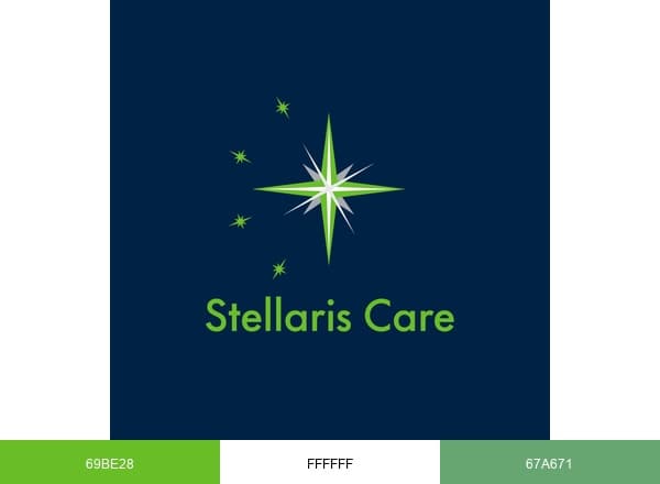 Stellaris Care brand color palette