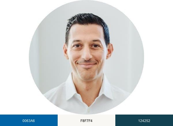 Dr. Stephen Cabral brand color palette