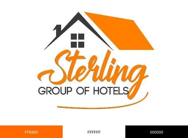 Sterling Group of Hotels brand color palette