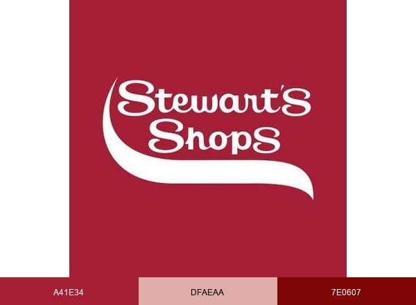 Stewart's Shops brand color palette