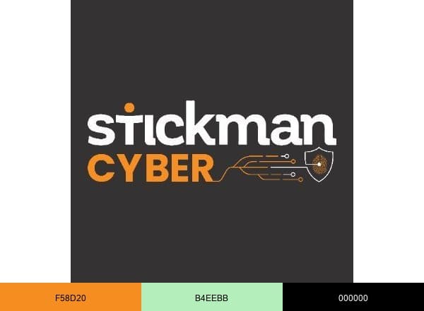 StickmanCyber brand color palette