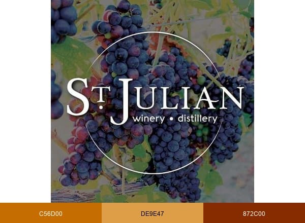 St Julian brand color palette