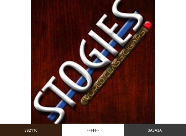 Stogies Houston brand color palette