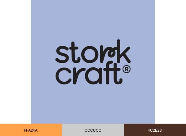 Storkcraft brand color palette
