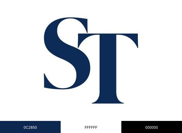 The Straits Times brand color palette