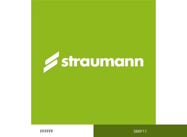Straumann brand color palette