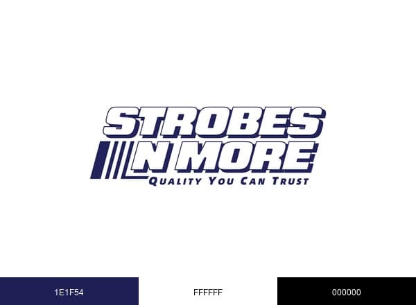 Strobes N' More brand color palette