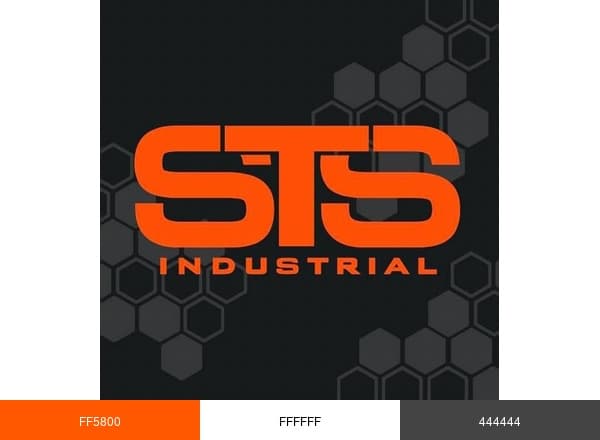 STS Industrial brand color palette