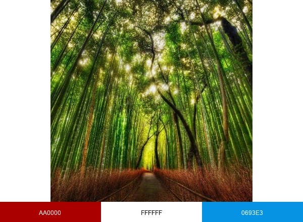 Trey Ratcliff brand color palette