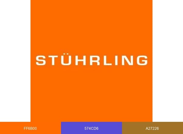 Stührling Original brand color palette