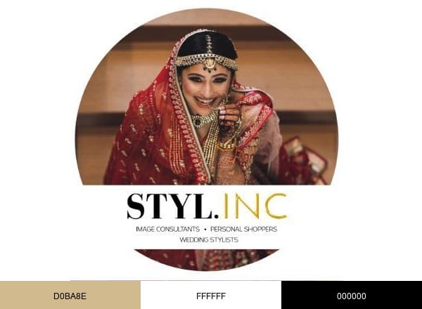 Styl Inc. brand color palette