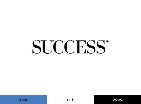 SUCCESS Magazine brand color palette