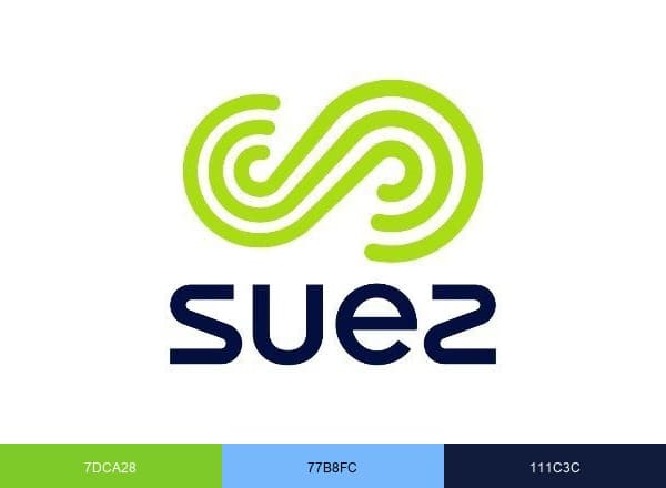SUEZ brand color palette