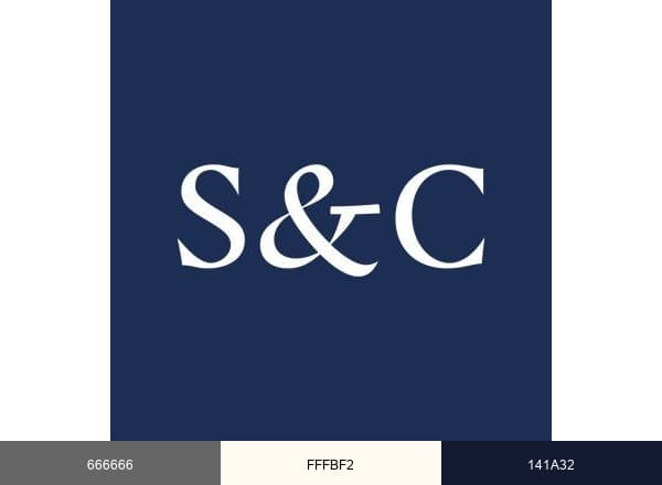 Sullivan & Cromwell brand color palette