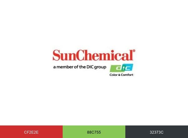 Sun Chemical brand color palette