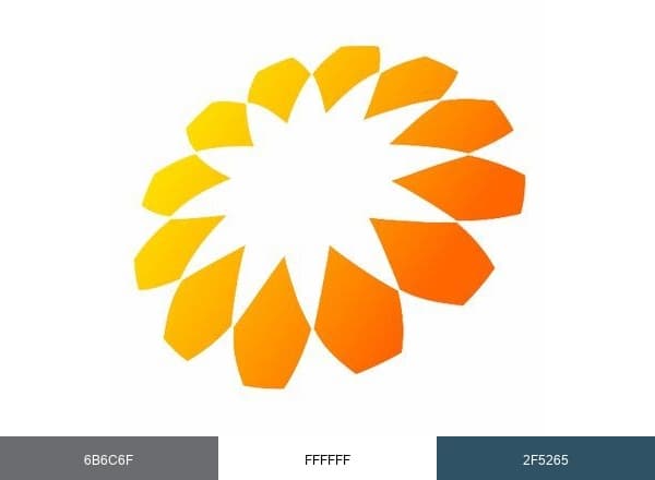 Sunshine Health brand color palette