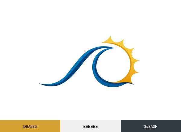 Suntex Marinas brand color palette