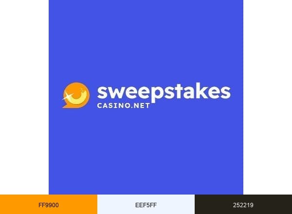 Sweepstakescasinonet brand color palette
