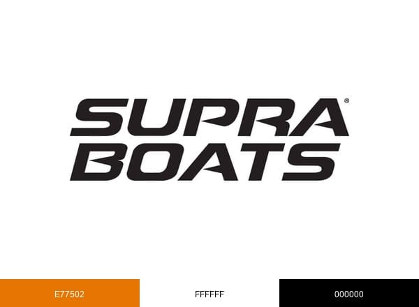 Supra boats brand color palette