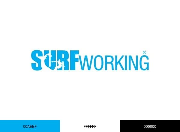 SURFworking brand color palette