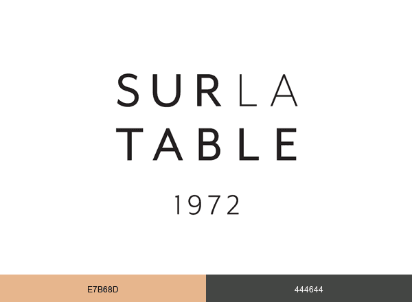 Sur La Table brand color palette