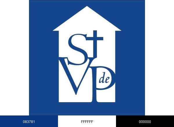 St. Vincent de Paul Louisville brand color palette