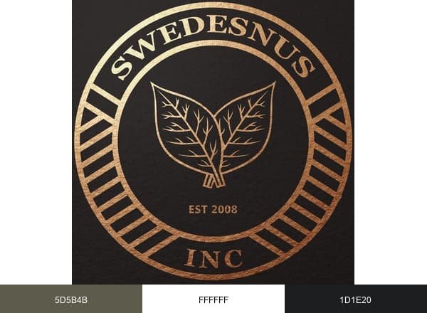 Swedesnus Inc. Carcar City brand color palette