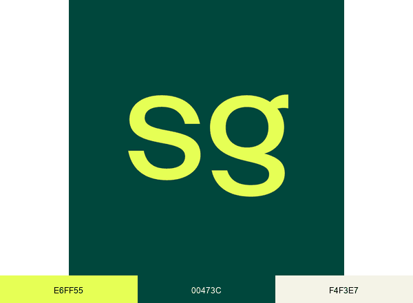 sweetgreen brand color palette