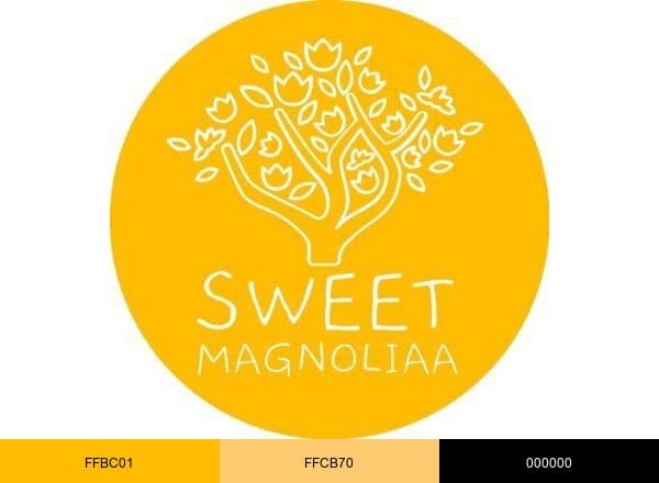 Sweet Magnoliaa Home brand color palette