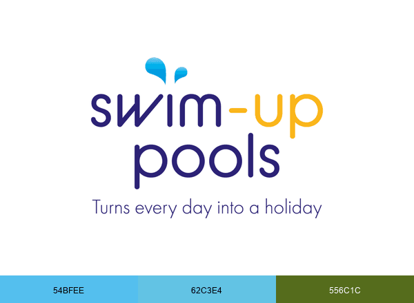 Swim-Up Pools brand color palette