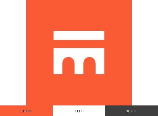 Swissquote brand color palette