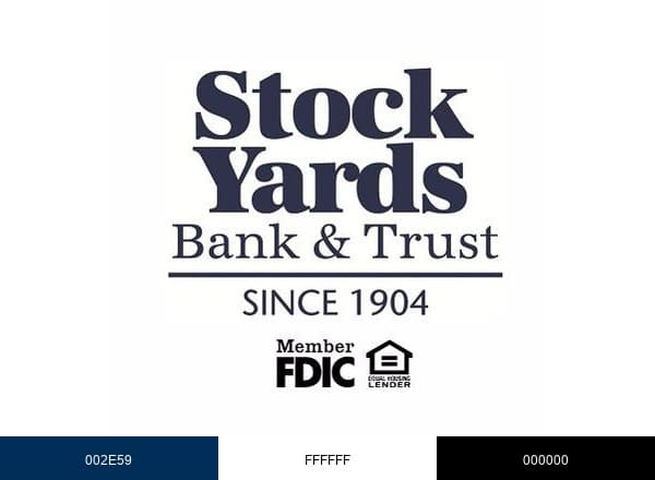 Stock Yards Bank brand color palette