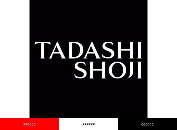 Tadashi Shoji brand color palette
