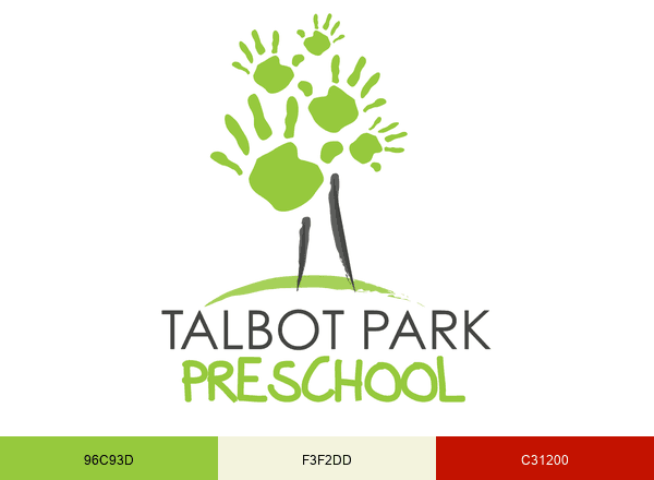 Talbot Park Baptist Preschool brand color palette