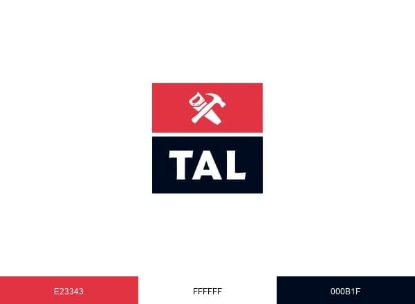 TAL Building Centers brand color palette