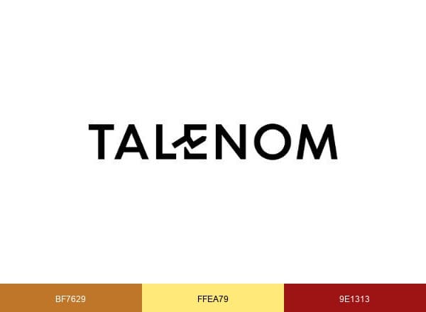 Talenom brand color palette