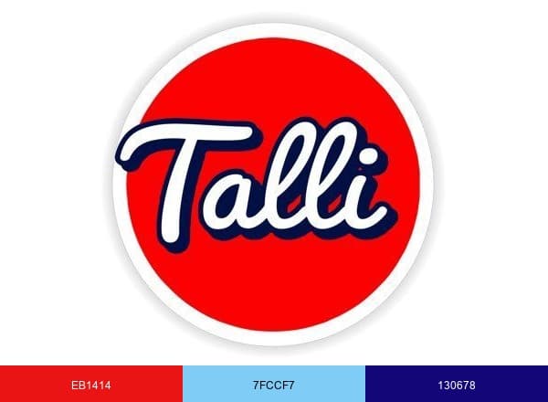 Talli Drinks brand color palette