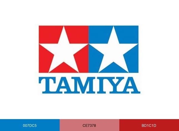 Tamiya America brand color palette