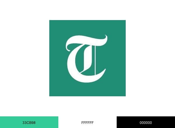 Tampa Bay Times brand color palette