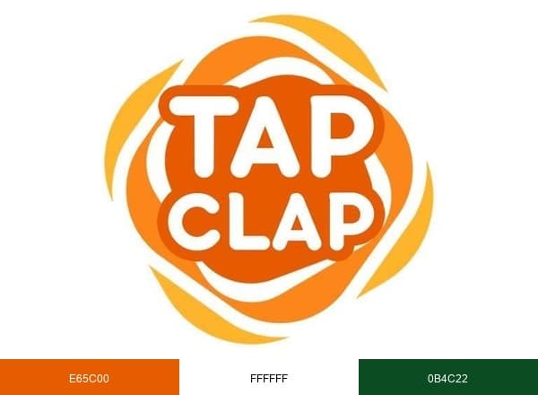 TAPCLAP brand color palette