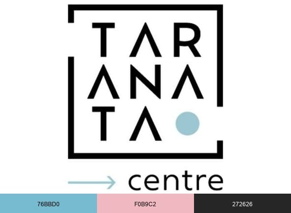 Taranata Centre brand color palette