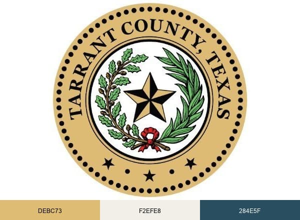 Tarrant County brand color palette