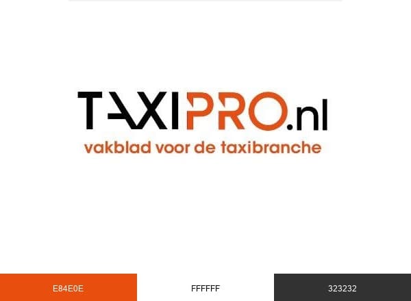 TaxiPro brand color palette