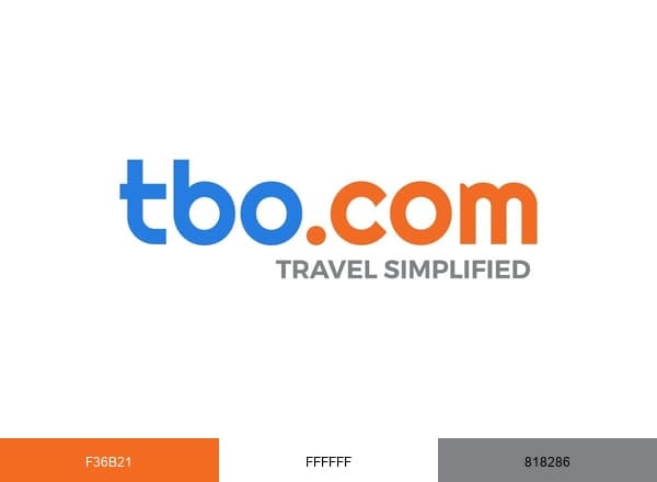 TBO.COM brand color palette