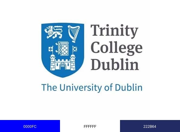 Trinity College Dublin brand color palette