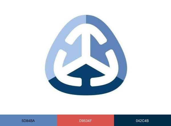Tri City National Bank brand color palette