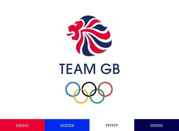 Team GB brand color palette