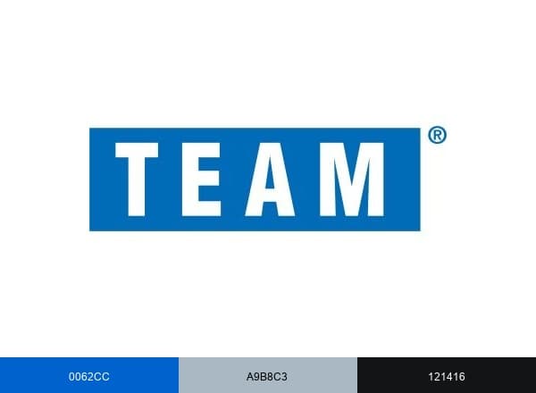 TEAM brand color palette